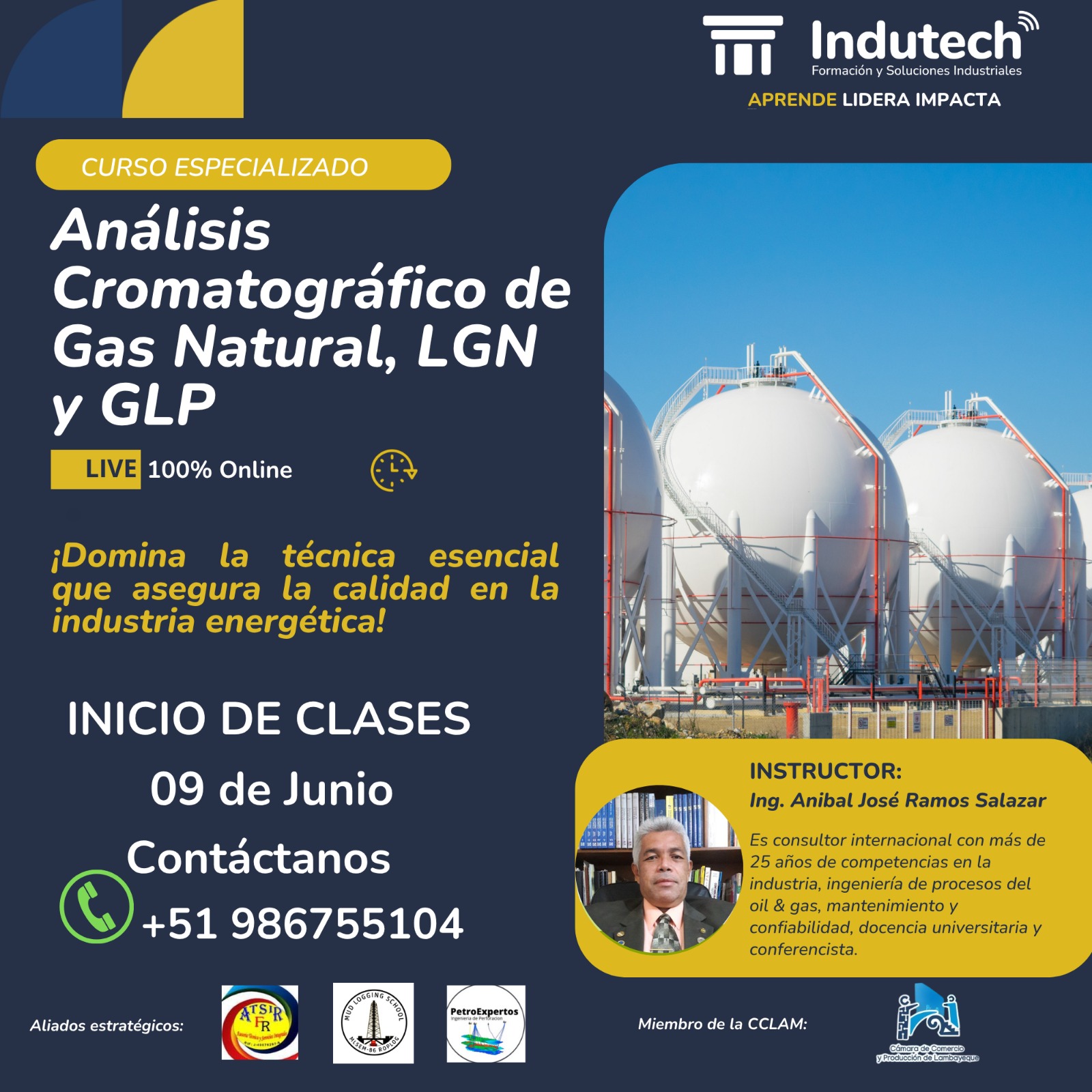 Análisis Cromatográfico del Gas Natural, LGN y GLP