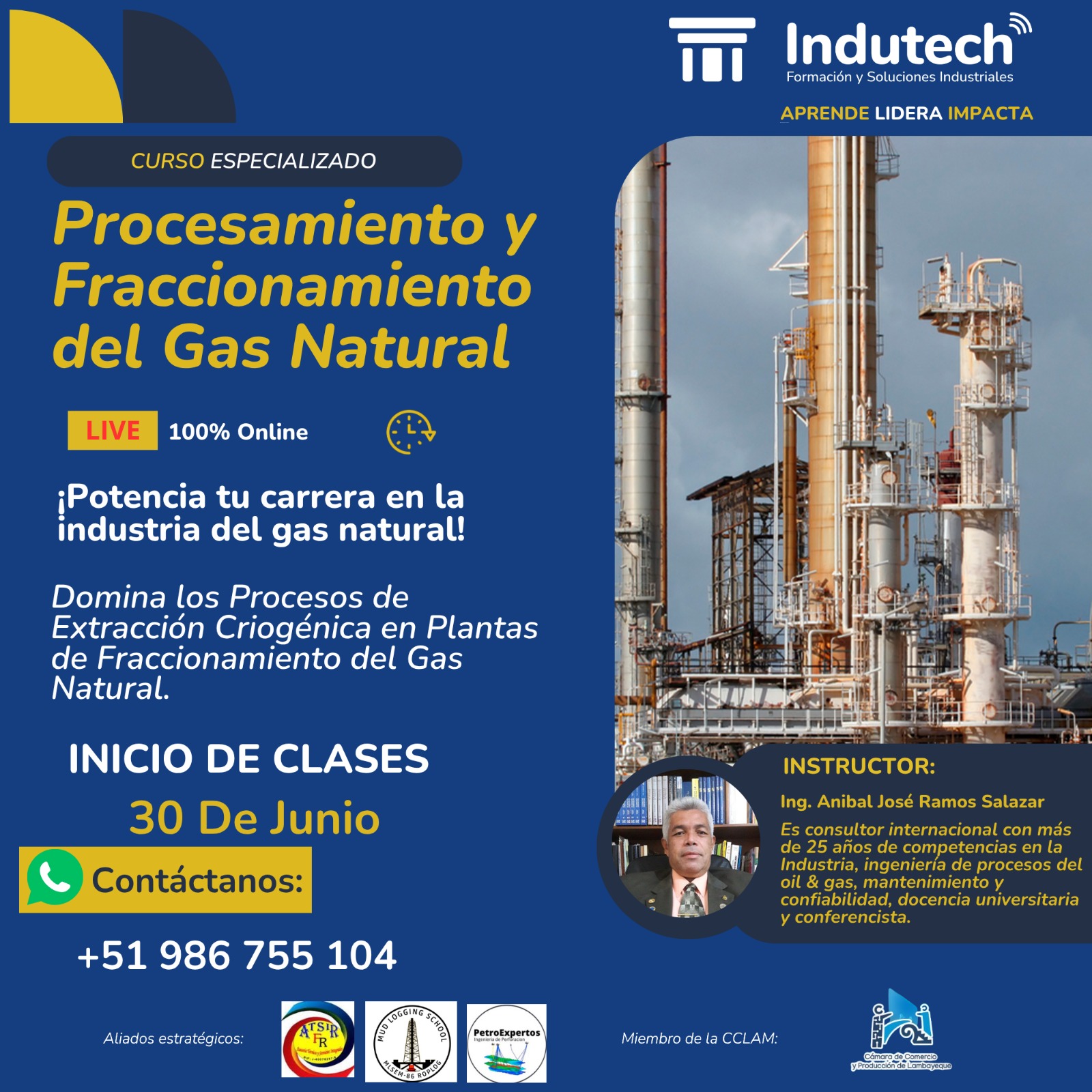 Procesamiento y Fraccionamiento del Gas Natural
